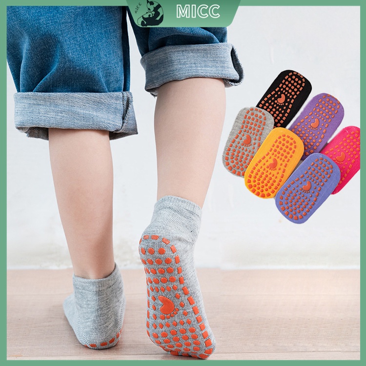 1 Đôi Vớ Cao Su Silicone Chống Trượt Cho Bé Từ 1-15 Tuổi