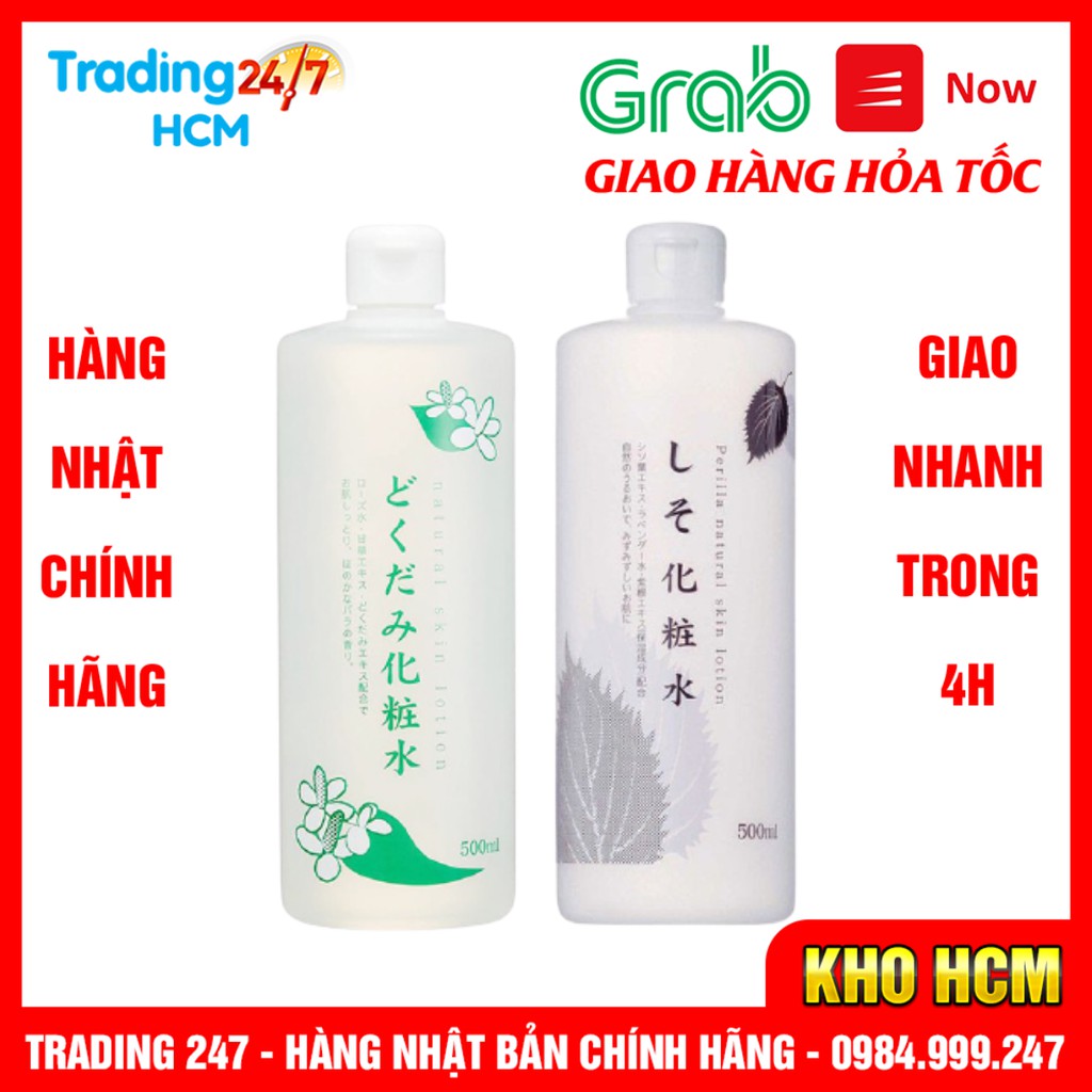 [Giao hàng HCM - 4H ] Nước hoa hồng diếp cá, tía tô Dokudami Nội Địa Nhật Bản