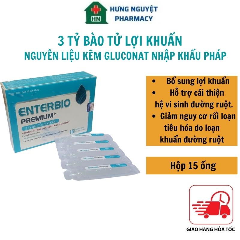 Enterbio premium+ bổ sung lợi khuẩn hỗ trợ giảm rối loạn tiêu hóa