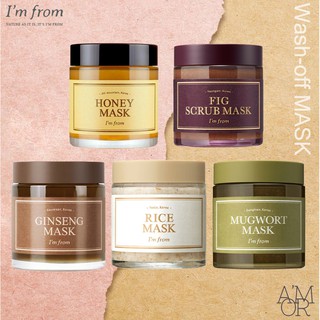 Bộ sưu tập mặt nạ I'm from (Mật ong / quả sung / Nhân sâm / Gạo / Ngải cứu)