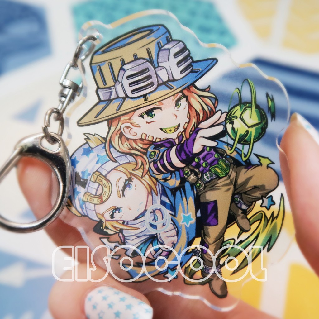 Móc khoá JOJO Bizarre Adventure viền trong