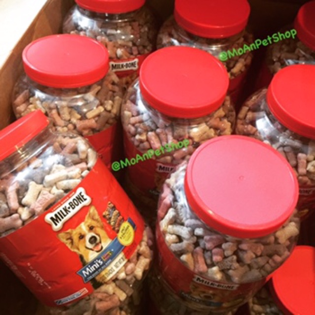 XƯƠNG BÁNH QUI VITAMIN MILKBONE USA 60g