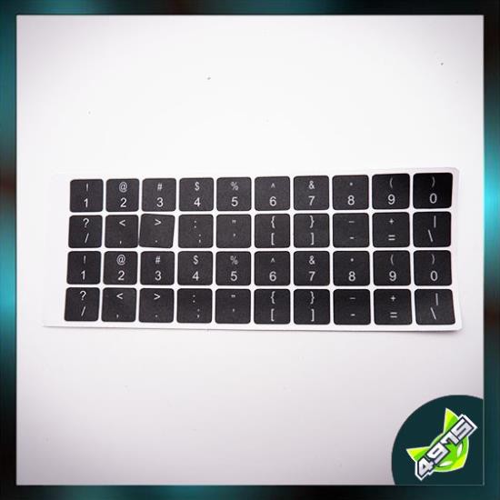 Miếng dán ký tự thay thế cho Macbook (vừa khít với phím) - Sỉ Lẻ cho cả khách thợ