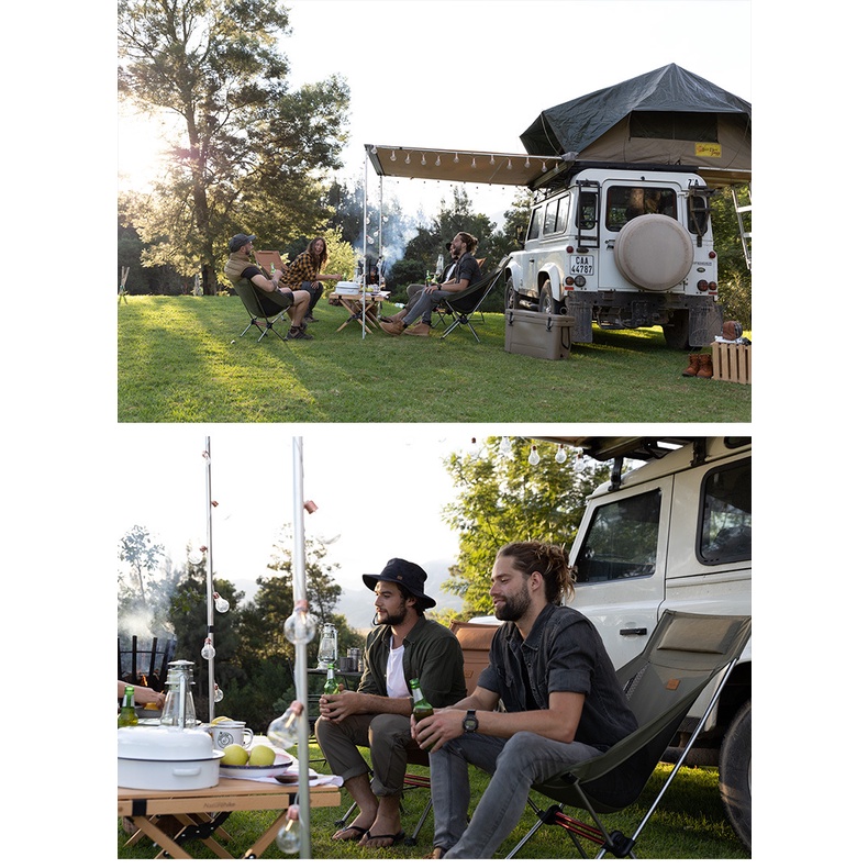 Ghế dã ngoại gấp gọn có tựa đầu cao YL10 NatureHike NH20JJ036