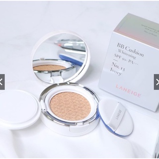 [Hàng trả order, không có dư] Phấn Nước Dưỡng Trắng Laneige BB Cushion Whitening SPF50+