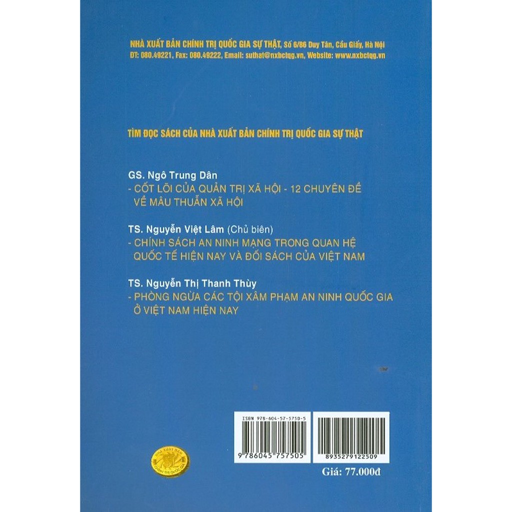 Sách - An Ninh Con Người Trong Bối Cảnh Toàn Cầu Hóa | BigBuy360 - bigbuy360.vn