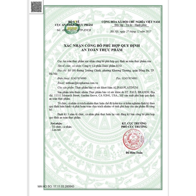 SÂM ALIPAS MỚI hộp 30 viên ( Còn Nguyên tem tích điểm ) | BigBuy360 - bigbuy360.vn