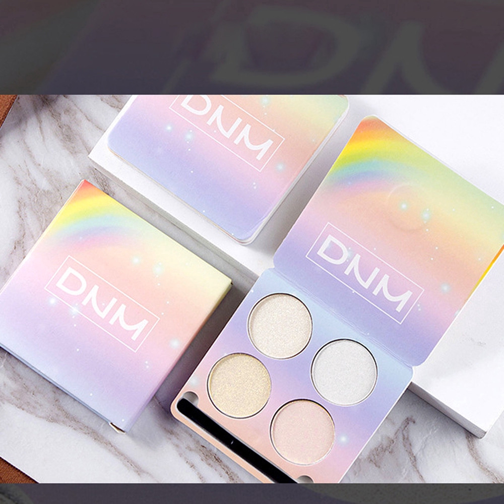 DNM 4 Colors Shimmer Highlight Powder Palette