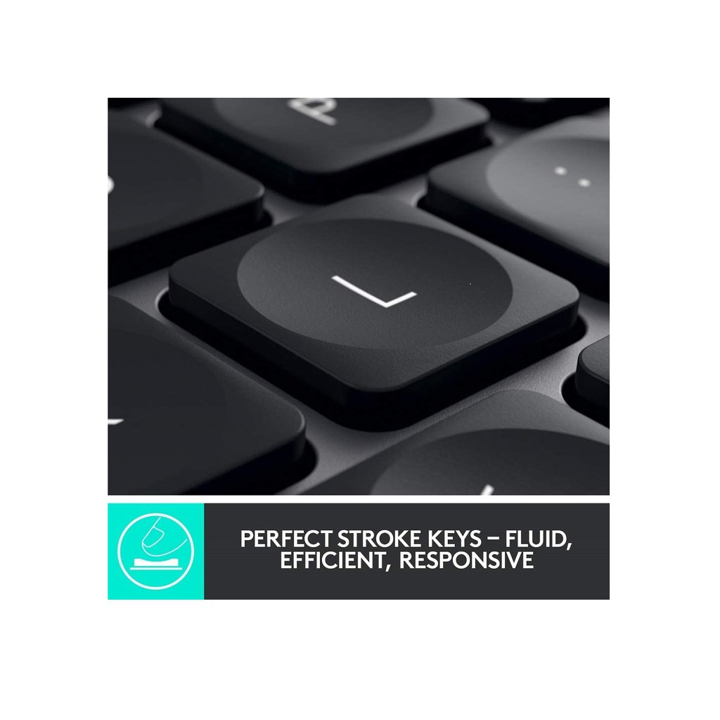 Bàn phím Logitech MX Keys không dây bluetooth - Chính hãng Digiworld