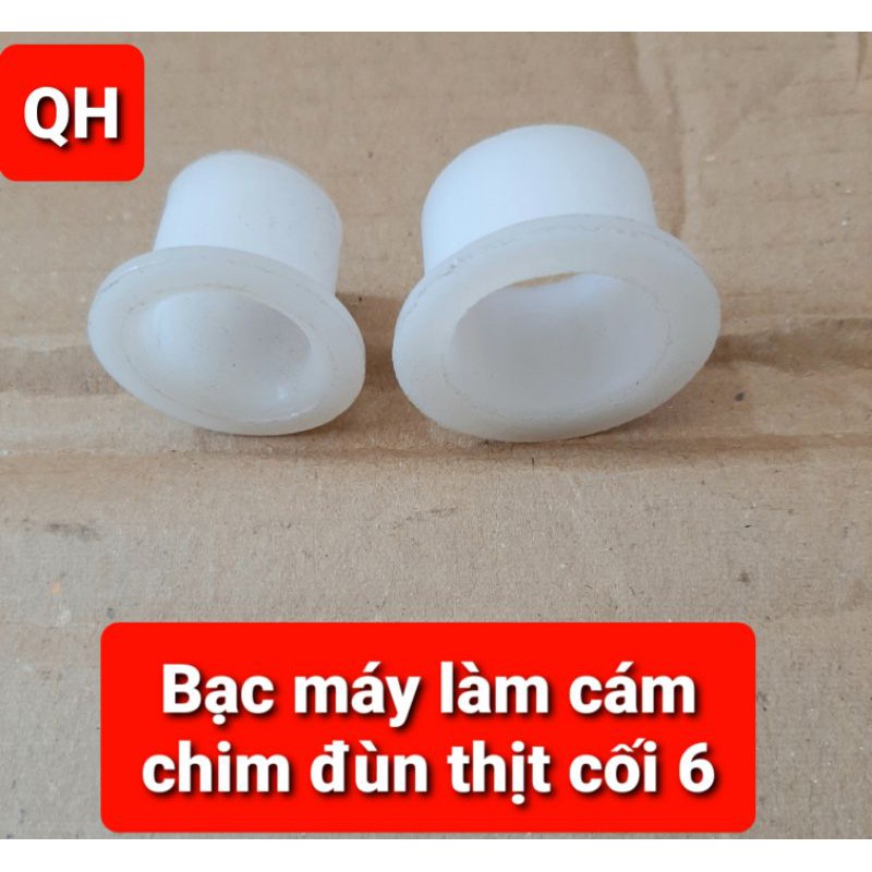 Bạc máy làm cám chim- Máy đùn thịt bằng nhôm quay tay máy số 6