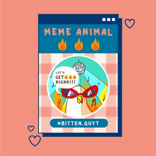 Huy hiệu tròn Meme Mèo