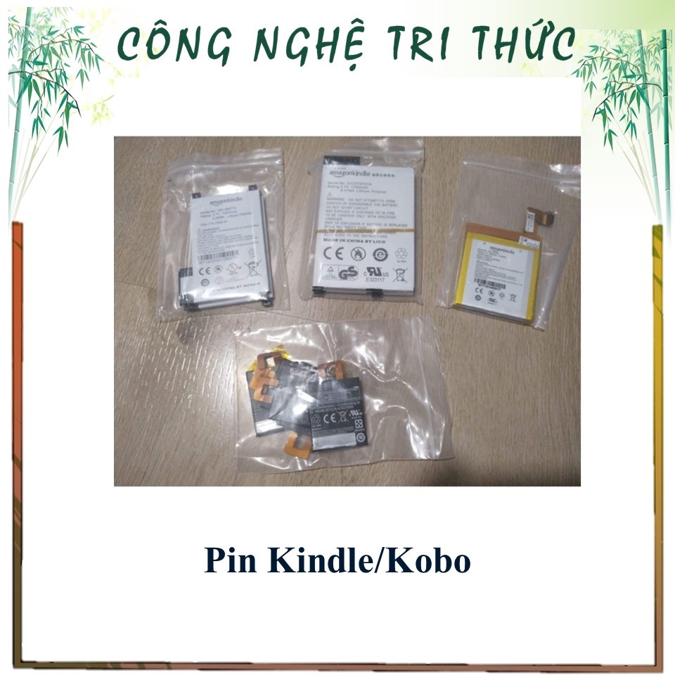 PIn cho máy đọc sách Kindle và Kobo