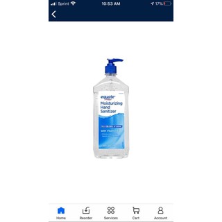 Gel rửa tay khô Equate diệt 99,99% vi khuẩn chai 1000ml (Hàng Air Mỹ)