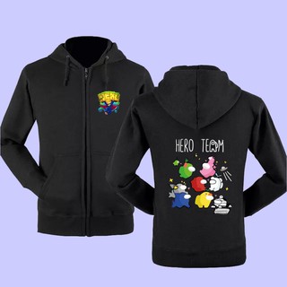 [HOT] BST áo khoác - Hoodie Hero Team - Mini World cực chất - có size trẻ em