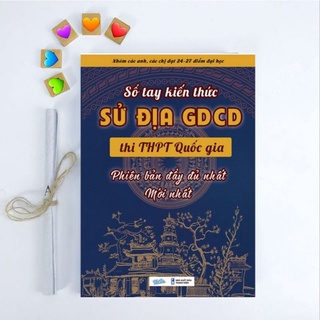 Sổ tay kiến thức sử địa gdcd