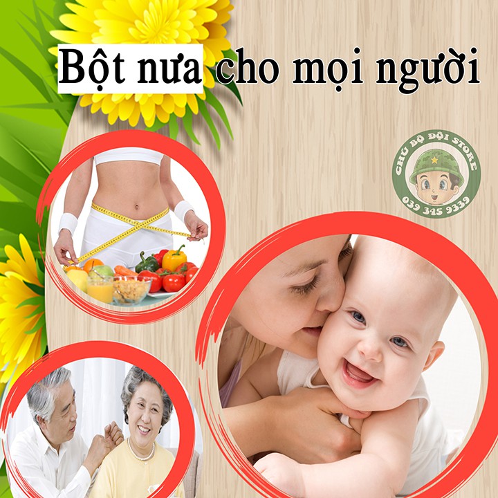 BỘT NƯA MIỀN TÂY - BỘT HUYỀN MIỀN TÂY - BỘT NƯA NGUYÊN CHẤT