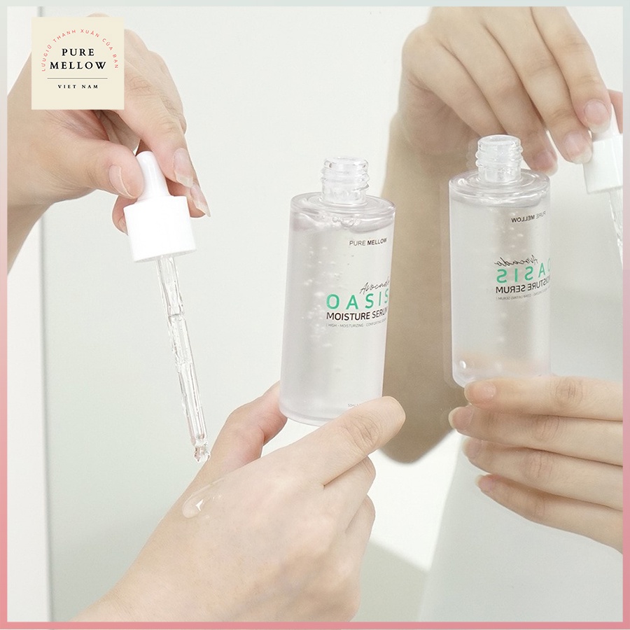 Serum Dưỡng Da Trắng Sáng Hàn Quốc PURE MELLOW Cấp Ẩm Vượt Trội Không Gây Kích Ứng Trẻ Hóa Làn Da Dung Tích 50ML | BigBuy360 - bigbuy360.vn
