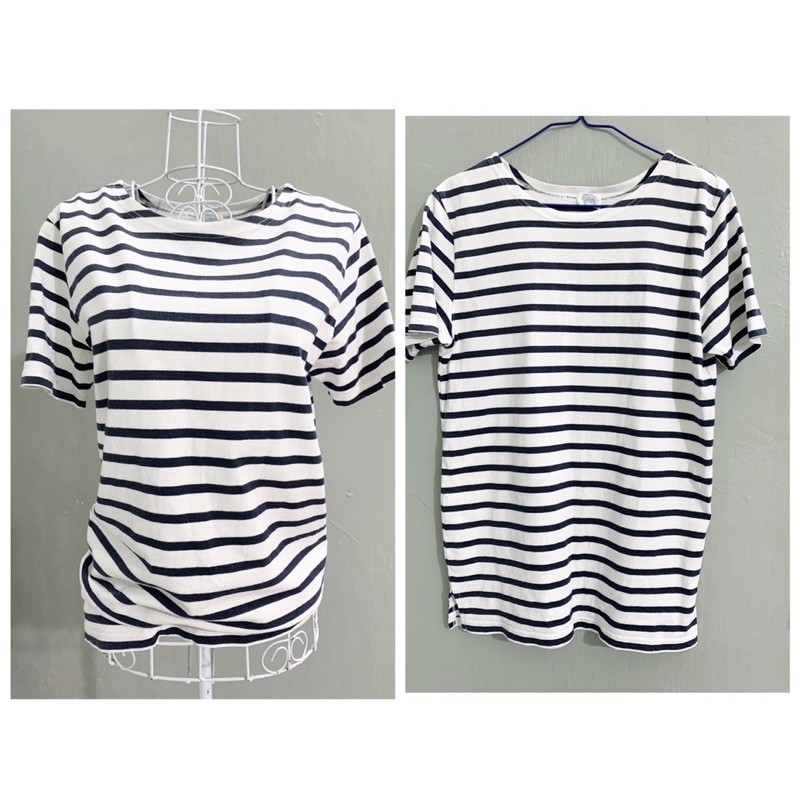 Áo phông kẻ thời trang chất đẹp cotton