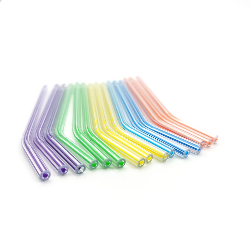 Set 250 Đầu Gắn Ống Bơm Nước 3 Chiều Trong Suốt Dùng Một Lần Cho Nha Khoa