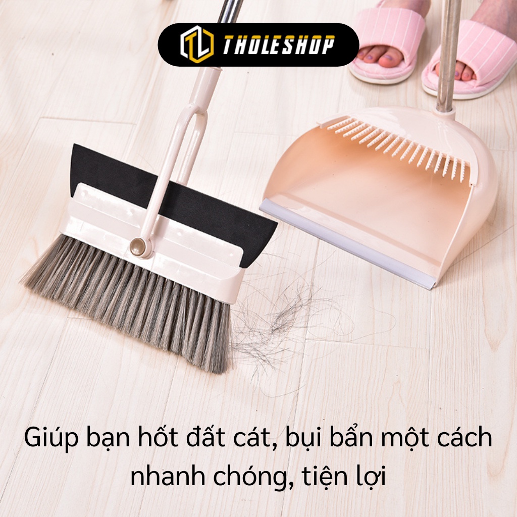 Chổi Quét Nhà Thông Minh - Bộ Chổi Kèm Xẻng Hốt Rác Và Gạt Nước 3in1 Tiện Lợi 10072