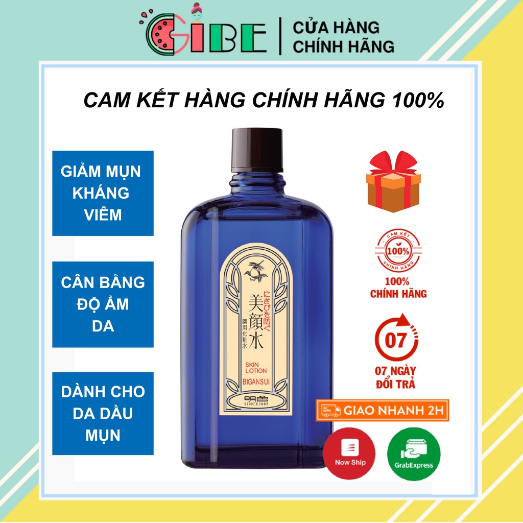 Nước hoa hồng mụn Meishoku Bigansui Nhật Bản 90ml