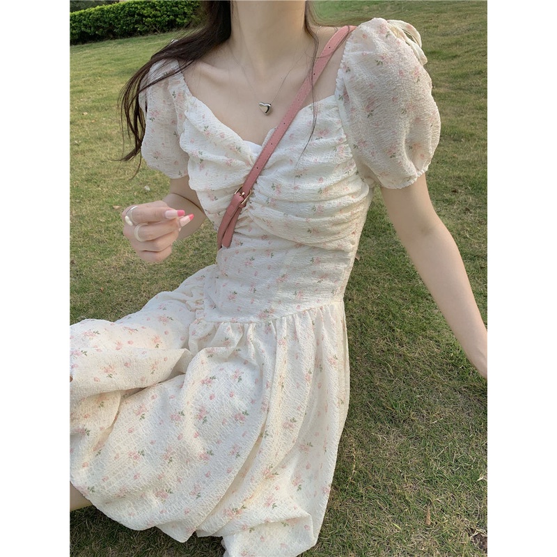 [Hana And Alice] Váy Voan Ngắn Chất Lượng Cao Thời Trang