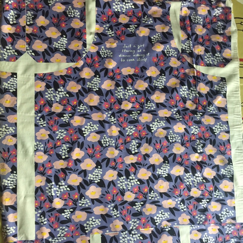 vải canvas tạp dề