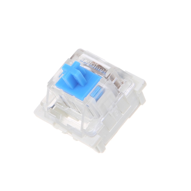 Bộ 10 Công Tắc Tuyến Tính Màu Trắng Xanh Dương Cho Bàn Phím Cơ 10 - Extras 3pin 60g