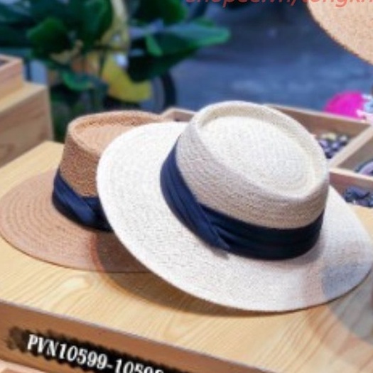 MŨ CÓI ĐI BIỂN VÀNH RỘNG NAM NỮFREESHIP MŨ CÕI DU LỊCH GAUCHO THỜI TRANG GẮN RUY BĂNG XẾP NẾP TIỂU THƯ SIÊU SANG