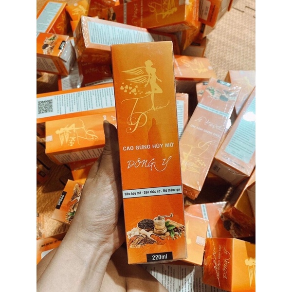 Combo Gen sline 8xương 28cm vs Cao Huỷ Mỡ Đông Y Tặng kèm Nilon ủ tê