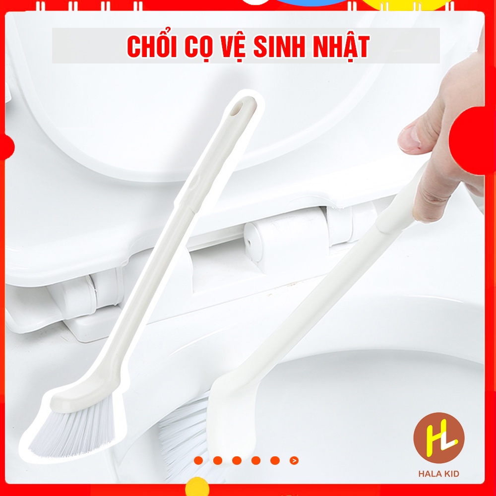 Chổi cọ vệ sinh cán dài Aisen Nhật đa năng, chắc chắn , bền đẹp