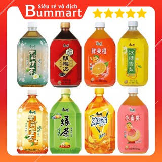 ⚡RẺ VÔ ĐỊCH⚡ NƯỚC ÉP LÊ - ĐÀO - TRÀ XANH - TRÀ CHANH -TRÀ XANH HOA NHÀI 1 LÍT
