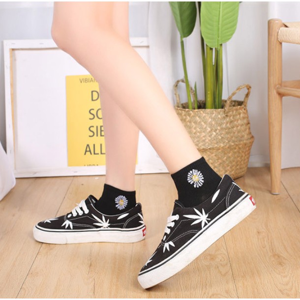 Bộ 5 đôi tất unisex cổ ngắn Peaceminusone GD