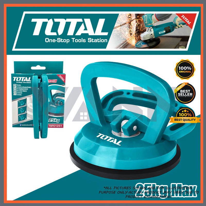 GIÁC HÚT KÍNH CẦM TAY 25 KG TOTAL TSP01251  TAY HÍT KÍNH