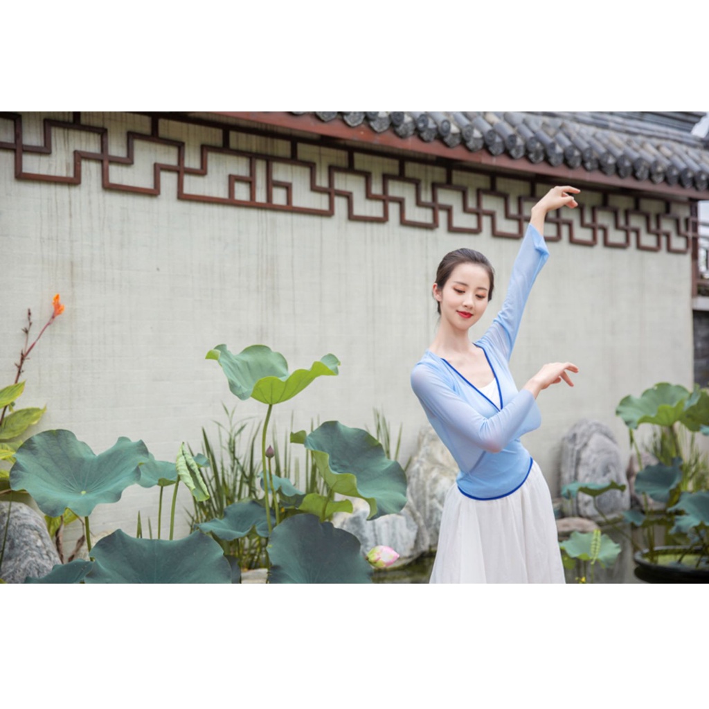 ((M &amp; E) Bộ Trang Phục Múa Ba Lê Dân Tộc Rhyme Hiện Đại Cho Nữ