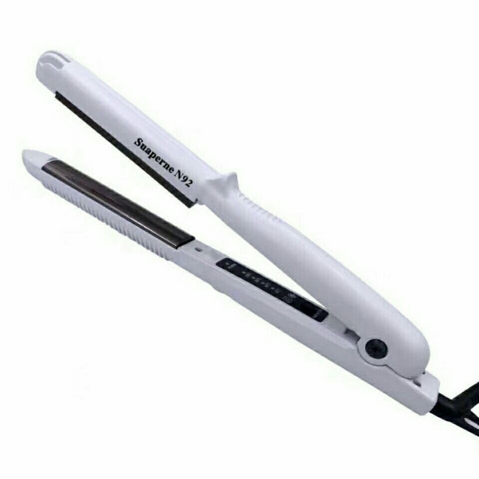 Tiệm uốn tóc thanh nẹp cong Supeni N92 cho thẳng và xoăn công dụng kép Máy duỗi lăn điện hình bán nguyệt lõm-lồi