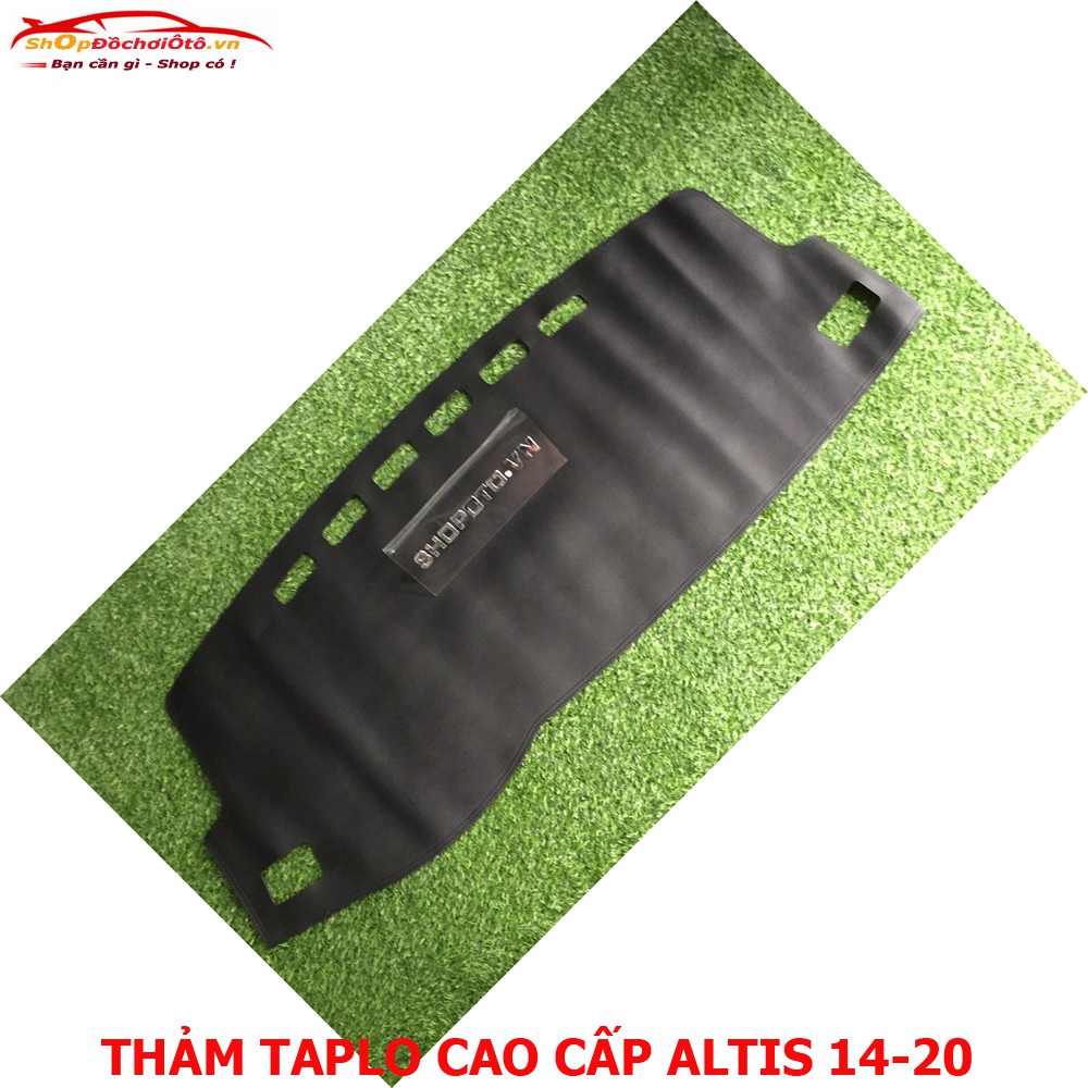 Thảm taplo Toyota Camry, Altis, Vios, Fotuner, Innova, Wigo, Hilux, Rush, Cross