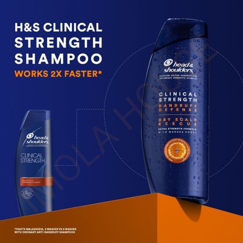 Dầu Gội Làm Sạch Gàu Head & Shoulders Clinical Strength Dandruff Defense Shampoo 400ml
