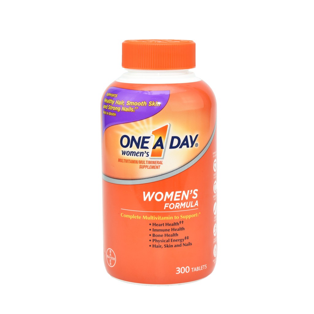 🎗 Viên uống One a Day Multivitamin Women's Formula 300 viên date 08/2021