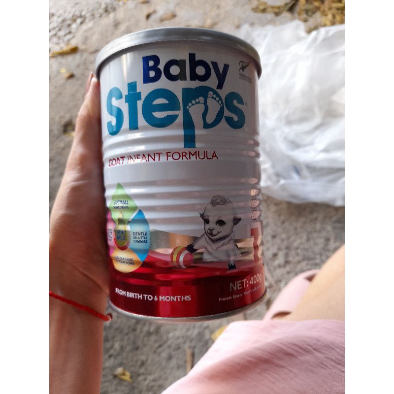 Sữa dê Baby Step số 1,4 date t11/21 và t5/22