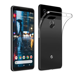 Ốp lưng Silicon cho Google Pixel 3 XL dẻo trong cao cấp chống ố vàng