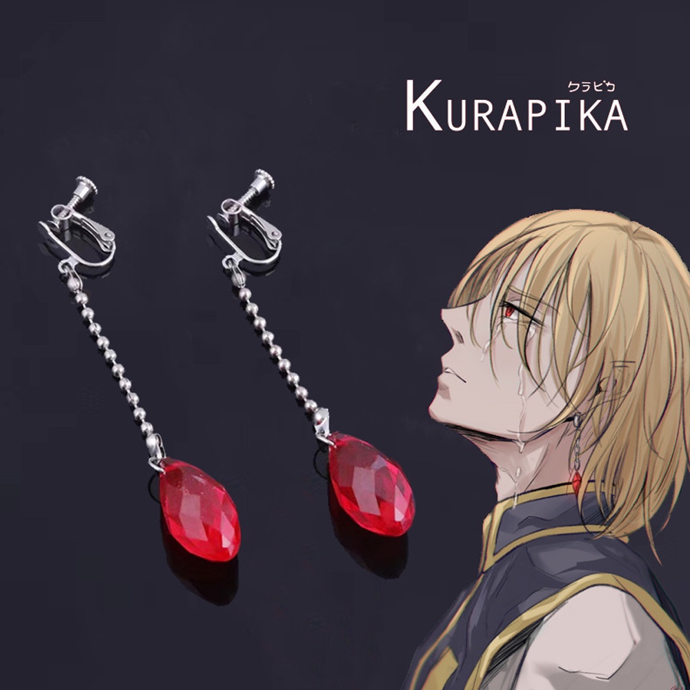 Bông tai hình Anime Kurapika Kurta thời trang cho nữ