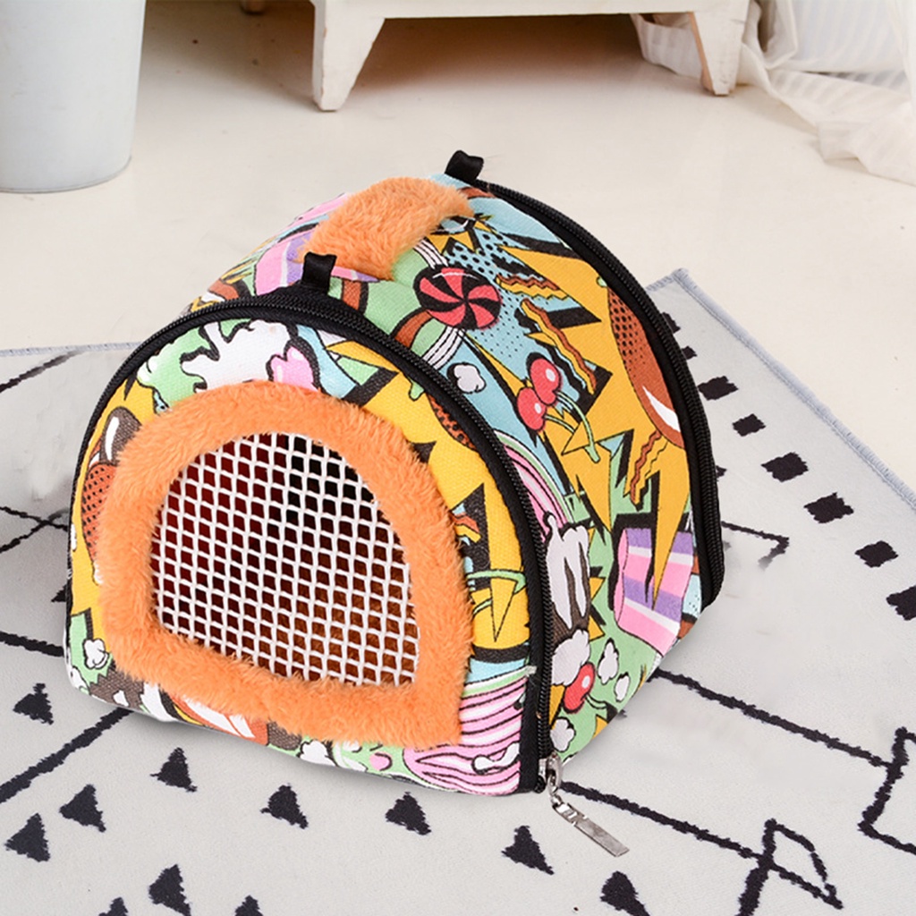 Túi đựng chuột hamster giữ ấm mang đi du lịch tiện lợi