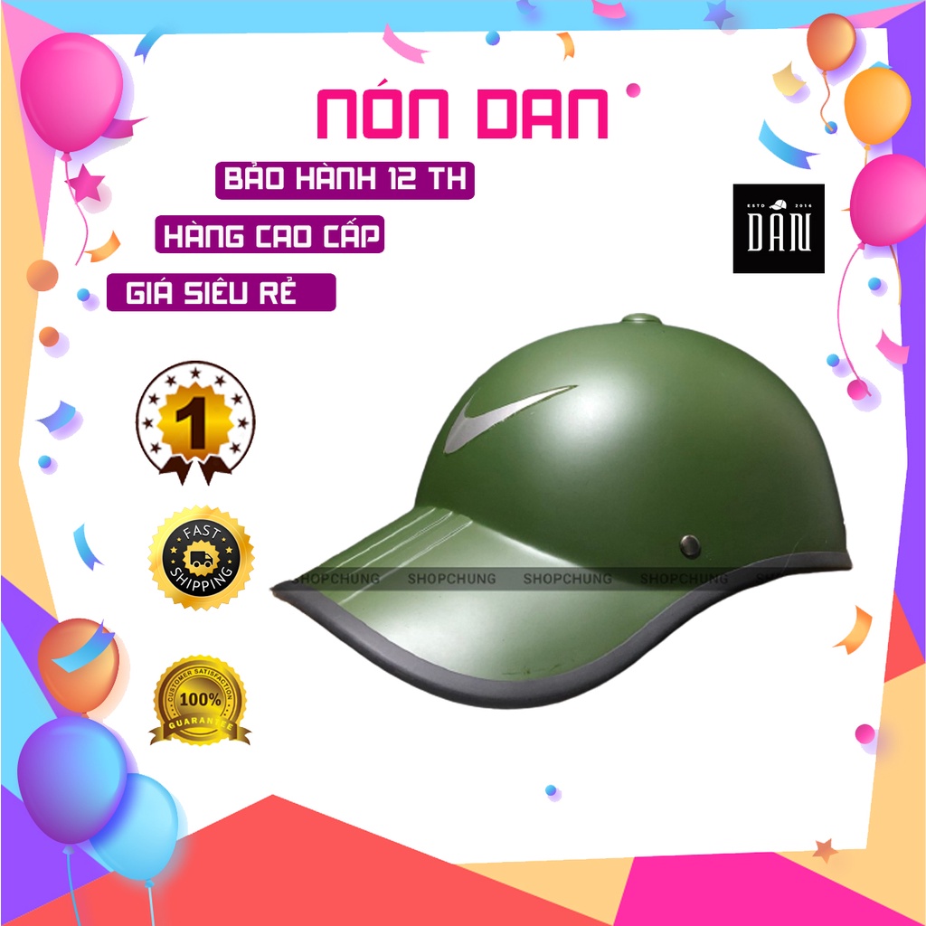 Nón bảo hiểm nam mỏ kết lưỡi trai gọn nhẹ thời trang mỏ kết dài che nắng { CÓ SỈ }