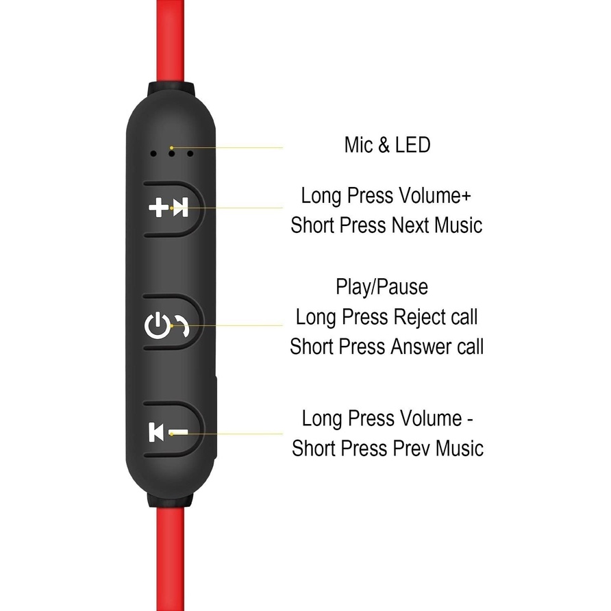 Tai nghe Bluetooth Nhét Tai Stereo Không Dây Thể Thao
