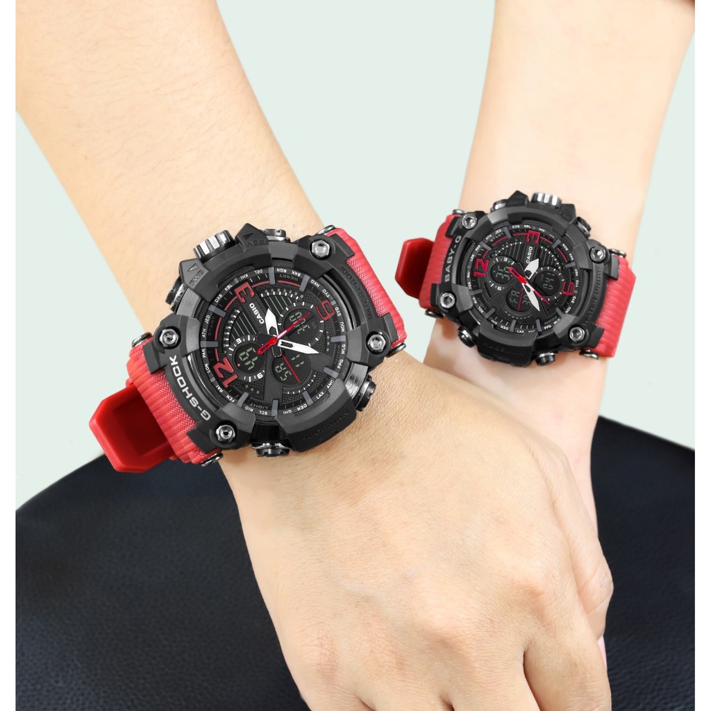 Áo Thun In Hình Baby G Shock Baby G (Series 3277 / 3543) Cho Cặp Đôi