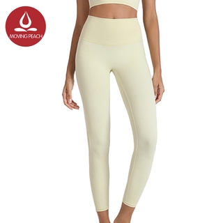 Quần Legging MOVING PEACH BLC Eo Cao Ôm Dáng Tập Yoga Cho Nữ 7 Màu Tùy Chọn