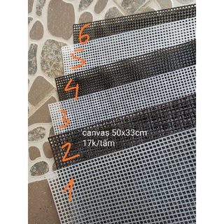 Tấm canvas nhựa