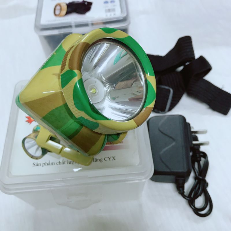 ĐÈN ĐỘI ĐẦU MÀU LÍNH SIÊU SÁNG CYX A1-2-3