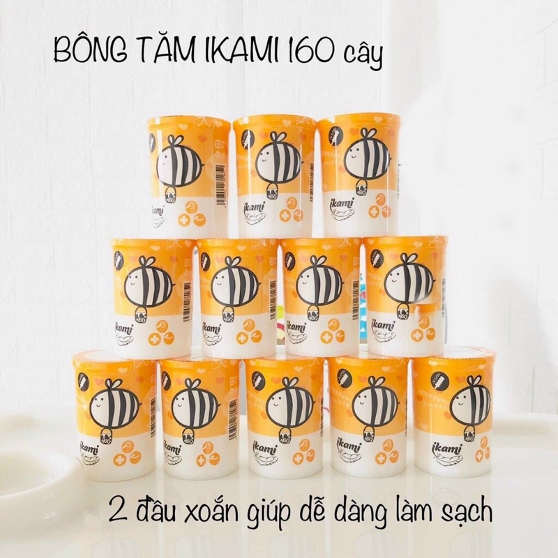 Hộp 200 chiếc tăm bông kháng khuẩn vệ sinh đa năng cho bé V COOOL